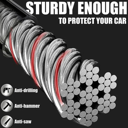 Car Seat Belt Steering Wheel Anti-Theft Locking Device