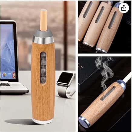 Portable Odor-Proof Disposal Case (Wooden Ashtray)