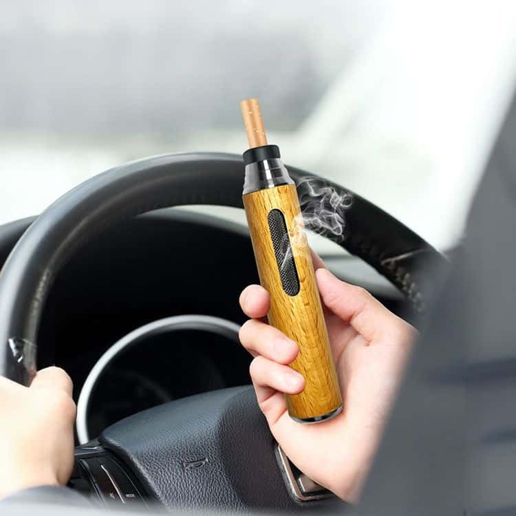 Portable Odor-Proof Disposal Case (Wooden Ashtray)