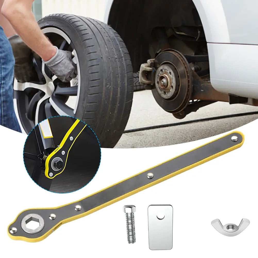 Universal Smart Wrench – Long Handle, 360° Forward & Reverse