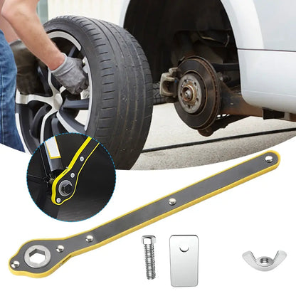 Universal Smart Wrench – Long Handle, 360° Forward & Reverse